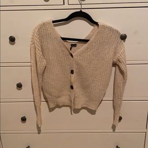 Cropped cardigan